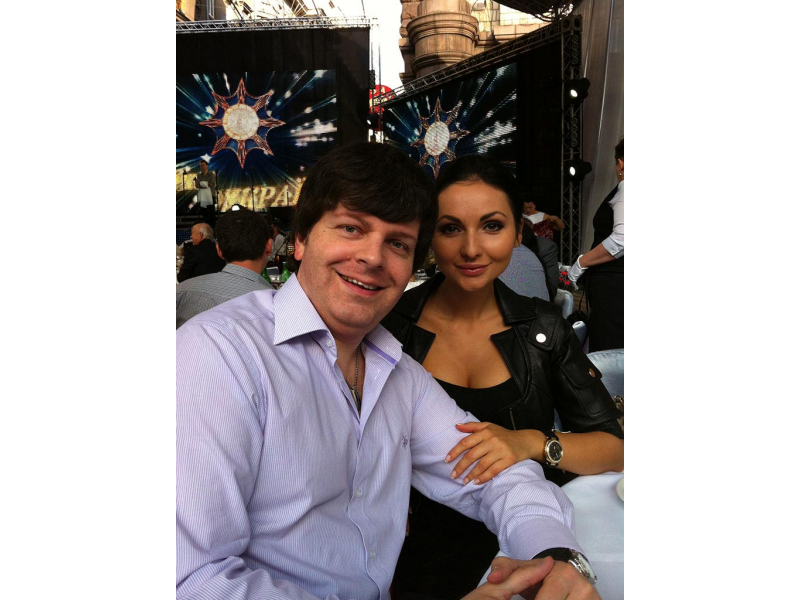Alexander Udovenko and singer Mirra